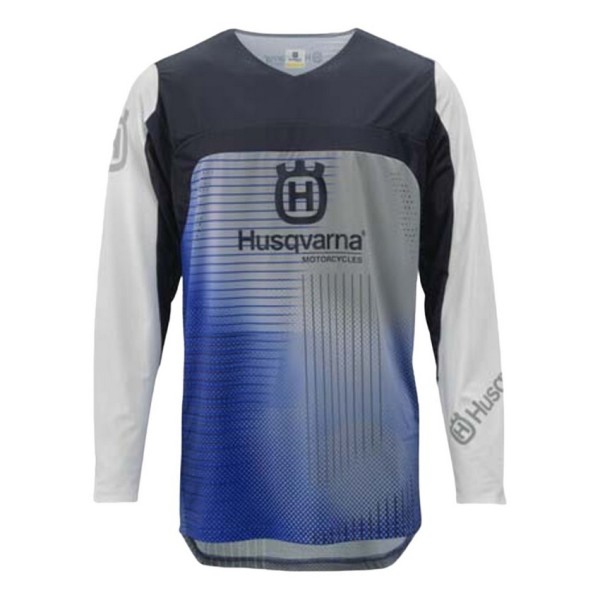 Husqvarna Railed Shirt Blau